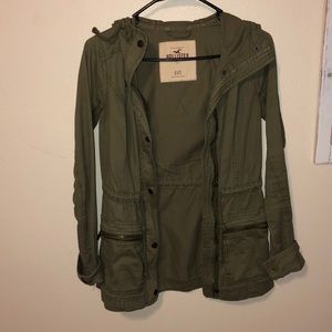 Army green jacket